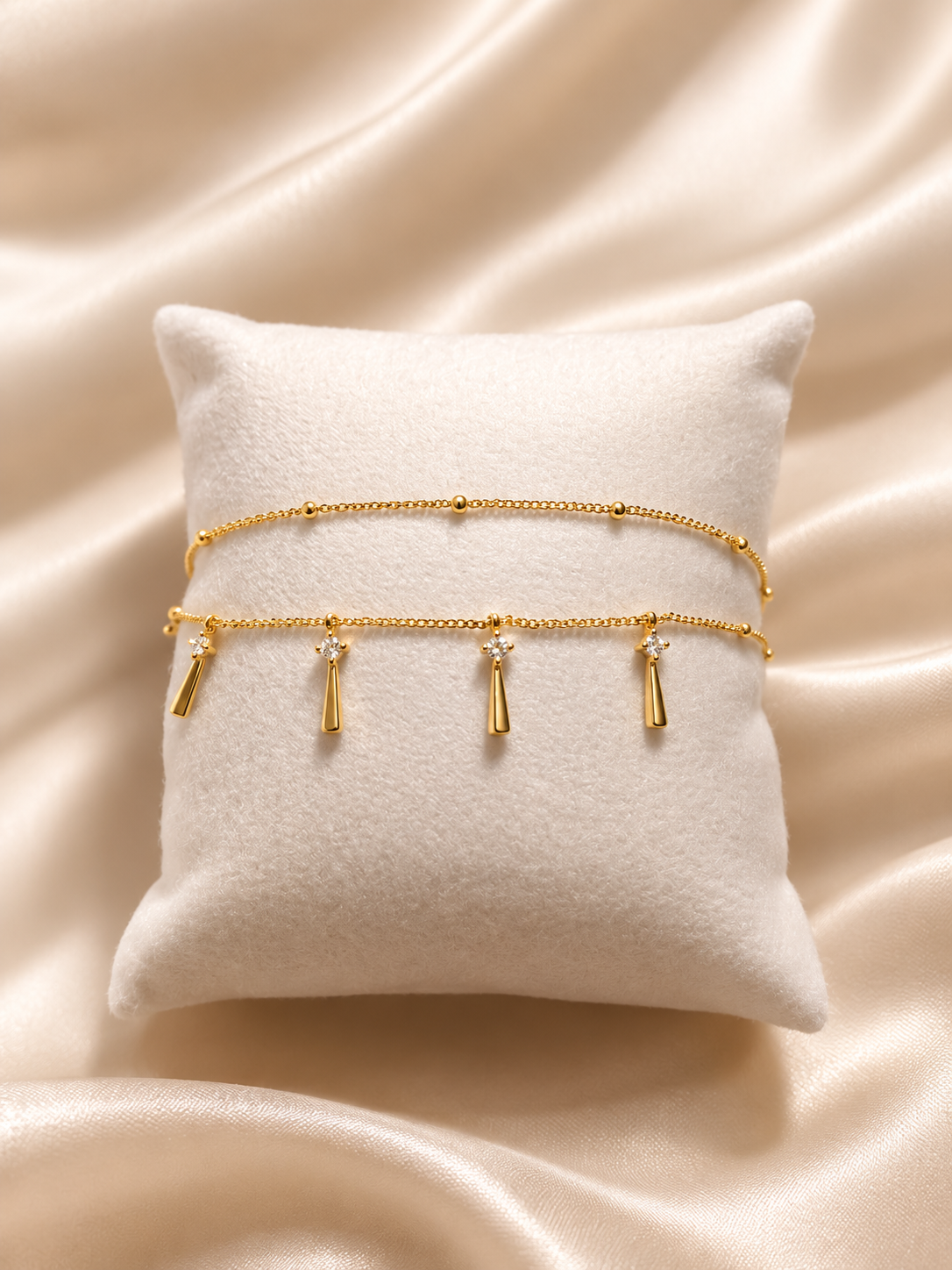 Lumi Sallantılı Gold Halhal