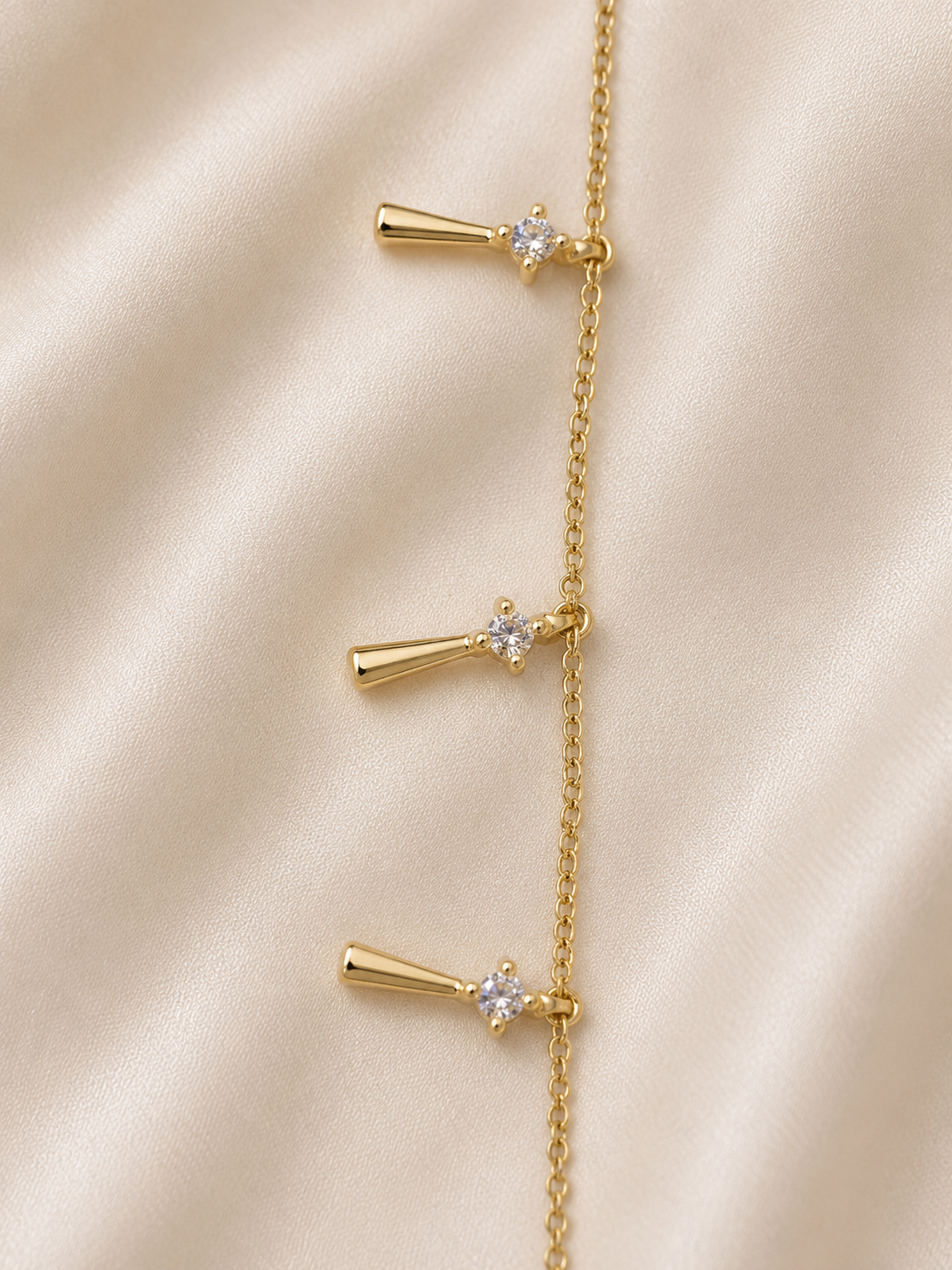 Lumi Sallantılı Gold Halhal